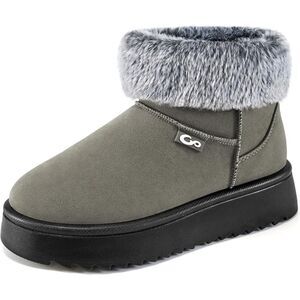 Reimferce Winter womens Snow Boots Size 10 Gray (4400)